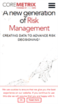Mobile Screenshot of coremetrix.com